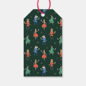 Nutcracker Cocktail "Sending Cheer" Christmas ギフトタグ (裏面)