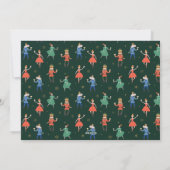 Nutcracker Cocktail "Sending Cheer" Photo Collage シーズンカード (裏面)