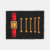 Nutcracker Costume Matching Toy Solider Women Kids フリースブランケット (正面(横))