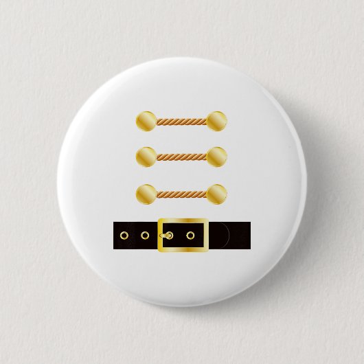 Nutcracker Costume Uniform Matching Toy Soldier  缶バッジ (正面)