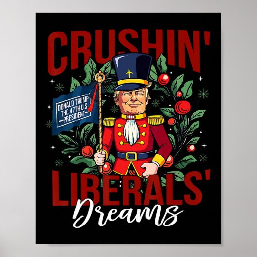 Nutcracker Donald Trump第47代大統領おもしろいH ポスター (正面)