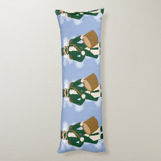 Nutcracker Frosted Blue Long Cushion ボディピロー (裏面 (縦))