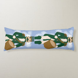 Nutcracker Frosted Blue Long Cushion ボディピロー