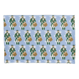 Nutcracker Frosted Blue Pillowcase 枕カバー