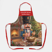 Nutcracker Holiday Baking Apron エプロン (正面)