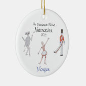 Nutcracker Keepsakeオーナメント(カスタム) セラミックオーナメント (右)