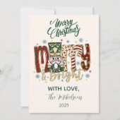 Nutcracker Merry & Bright Christmas シーズンカード (正面)