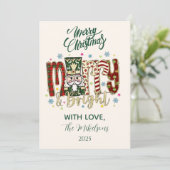 Nutcracker Merry & Bright Christmas シーズンカード (スタンド正面)