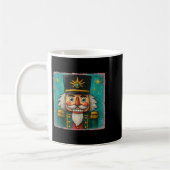 Nutcracker Merry Christmas Men Women Kids Painting コーヒーマグカップ (左)