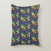 Nutcracker Navy Blue Rectangular Cushion アクセントクッション (正面(垂直))