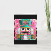 Nutcracker Nuts Xmas Pajamas Holiday Christmas Wat カード (正面)