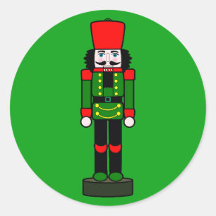 Nutcracker on Duty ラウンドシール