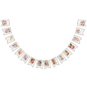 Nutcracker Onederland 1st Birthday Photo Milestone バンティングフラッグ (全)