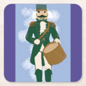 Nutcracker Paper Coasters Frosted Violet スクエアペーパーコースター (正面)