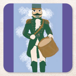 Nutcracker Paper Coasters Frosted Violet スクエアペーパーコースター