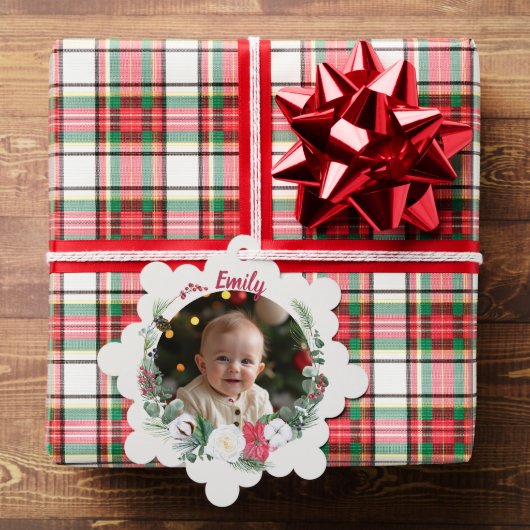 Nutcracker Personalized Photo Paper Ornament Card オーナメントカード (インサイチュ (ギフト))
