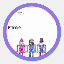 Nutcracker Pets  ラウンドシール