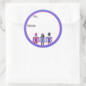 Nutcracker Pets  ラウンドシール (バッグ)