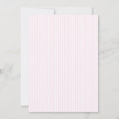 Nutcracker Pink Bow Birthday Time Capsule Card サンキューカード (裏面)