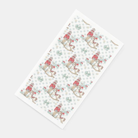 Nutcracker, rocking horse, Christmas tree (コーナー)