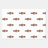 Nutcracker Soldier ラッピングペーパーシート (正面)