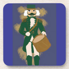 Nutcracker Soldier Plastic Coasters Navy Blue コースター