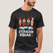 Nutcracker Squad Ballet Dance Matching Family Chri Tシャツ (正面)