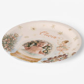 Nutcracker Sugar Plum Fairy Photo Tableware ペーパープレート (アングル)