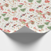  Nutcracker Suite Sweets Ballet Watercolor ラッピングペーパー (角)