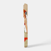 Nutcracker Sweet Retro Pinup Christmas iPhone Case iPhoneケース (左側面)