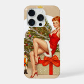 Nutcracker Sweet Retro Pinup Christmas iPhone Case iPhoneケース (裏面)