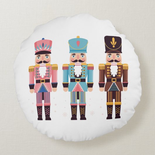 Nutcracker Trio ラウンドクッション (裏面)