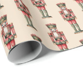 Nutcracker Vintage Christmas  ラッピングペーパー (ロールコーナー)