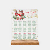 Nutcracker Winter Onederland 1st Birthday Seating  アクリルサイン (正面)