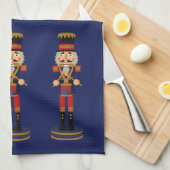 NutcrackerDrummers キッチンタオル (四つ折り)