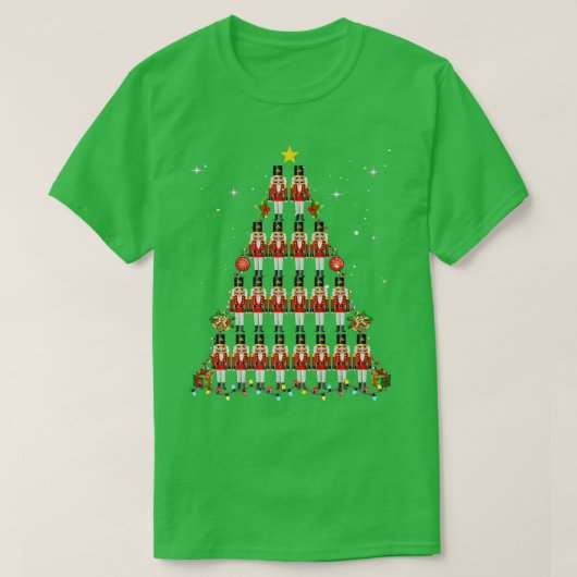 Nutcrackers Toy Christmas Tree Nutcracker Funny X Tシャツ (デザイン正面)