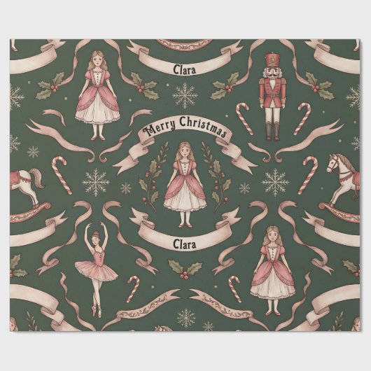 Nutcraker Elegant  ラッピングペーパー (フラット)