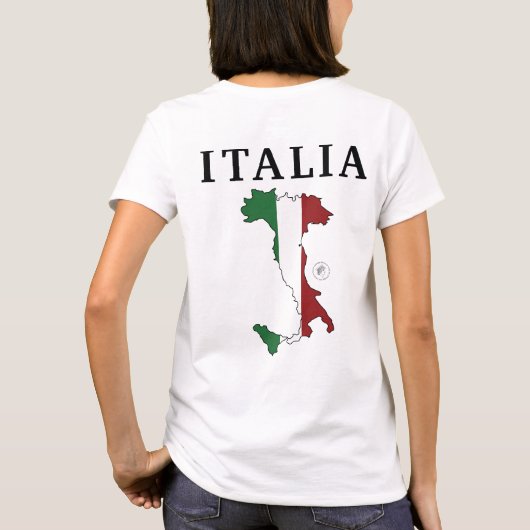 NUTELLA -イタリアンでおもしろいなワイシャツを非言って下さい Tシャツ (裏面)