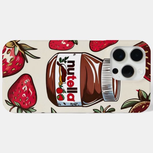 Nutella Case-Mate iPhoneケース (裏面 (横))