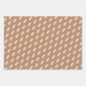 Nutes about you Valentine Anniversaryユーモアのピーナッツ ラッピングペーパーシート (正面3)