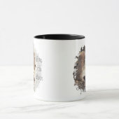 Nuthouseおもしろい、リス、動物へようこそ マグカップ (中央)