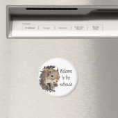 Nuthouseおもしろい、リス、動物へようこそ マグネット (インサイチュ (食洗機))