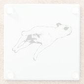 Nutmeg Pause ガラスコースター (裏面)