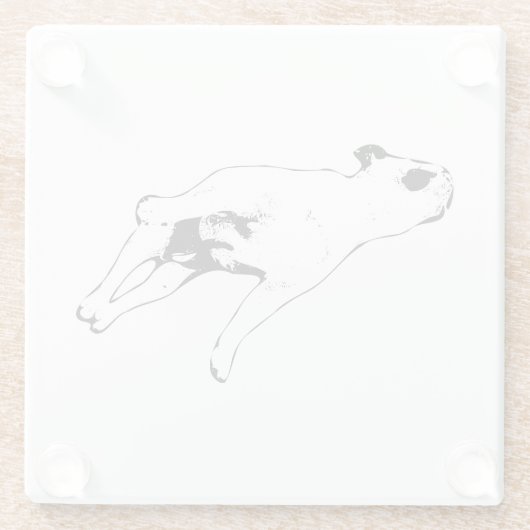 Nutmeg Pause ガラスコースター (裏面)