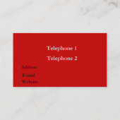 Nutrição, exercício 名刺 (裏面)