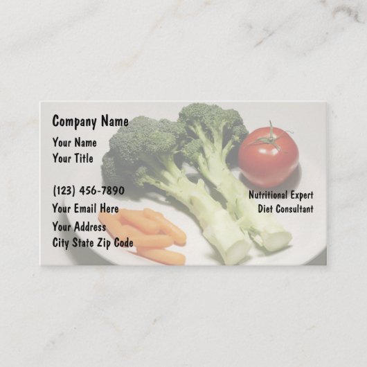 Nutricianistの名刺 名刺 (正面)