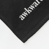 Nutrion Facts Fartマシンパパジョークおもしろいファリング フリースブランケット (角)