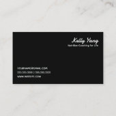 🥕 Nutrition Coach Nutritionist  名刺 (裏面)