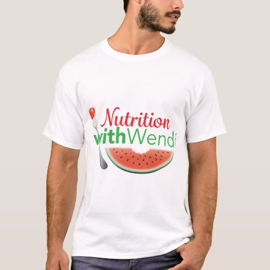 Nutrition-with-Wendi_Logo_PRT Tシャツ (正面)