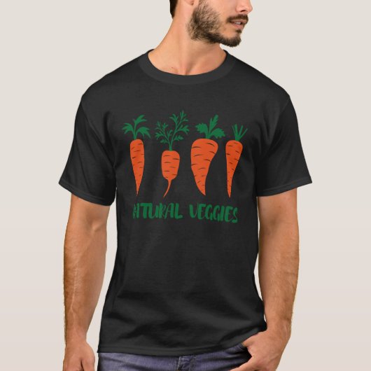 Nutritionist Carrot for Dietician and Vegan 4 Tシャツ (正面)